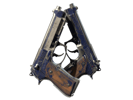 Dual Berettas | Moon in Libra (Battle-Scarred)