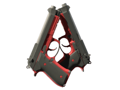 StatTrak™ Dual Berettas | Panther (Field-Tested)