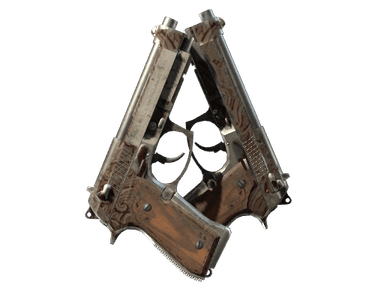 Dual Berettas | Pyre (Battle-Scarred)