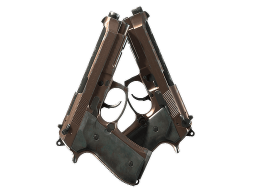 Dual Berettas | Rose Nacre (Field-Tested)