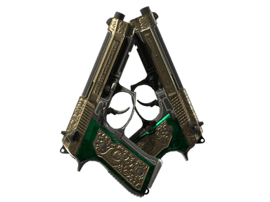 StatTrak™ Dual Berettas | Royal Consorts (Minimal Wear)