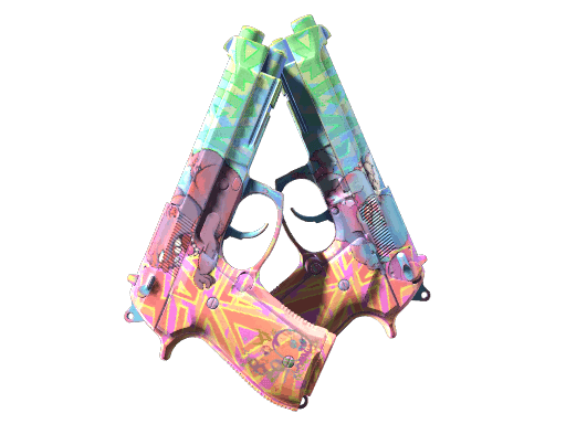 Dual Berettas | Sweet Little Angels (Well-Worn)