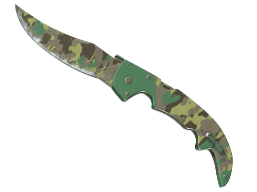 ★ StatTrak™ Falchion Knife | Boreal Forest (Well-Worn)