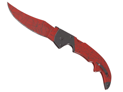 ★ Falchion Knife | Crimson Web (Minimal Wear)