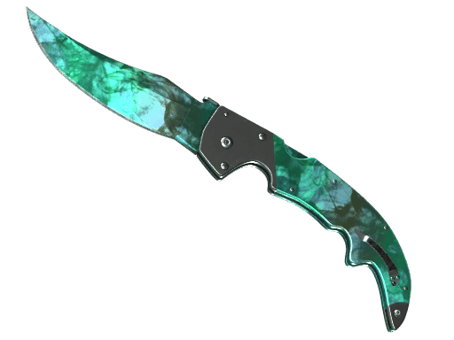 ★ StatTrak™ Falchion Knife | Gamma Doppler (Factory New)
