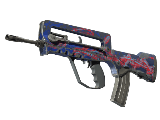 StatTrak™ FAMAS | Afterimage (Field-Tested)