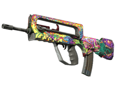 StatTrak™ FAMAS | Bad Trip (Battle-Scarred)