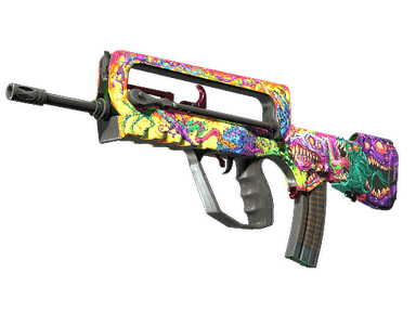 StatTrak™ FAMAS | Bad Trip (Well-Worn)