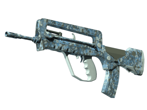 Souvenir FAMAS | Cyanospatter (Factory New)