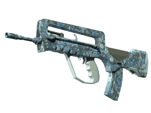 FAMAS | Cyanospatter (Minimal Wear)