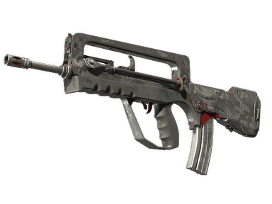 FAMAS | Grey Ghost (Battle-Scarred)