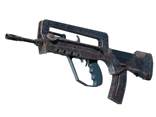 StatTrak™ FAMAS | Hexane (Well-Worn)
