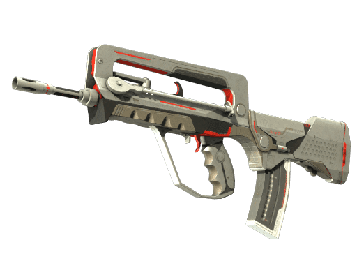 StatTrak™ FAMAS | Mecha Industries (Well-Worn)