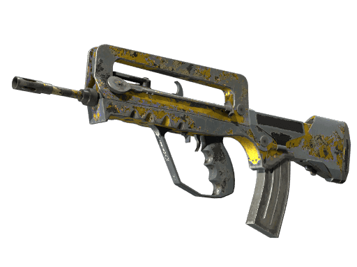 FAMAS | Neural Net (Battle-Scarred)