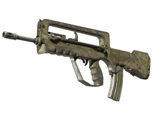 FAMAS | Palm (Battle-Scarred)