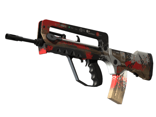 StatTrak™ FAMAS | Roll Cage (Factory New)