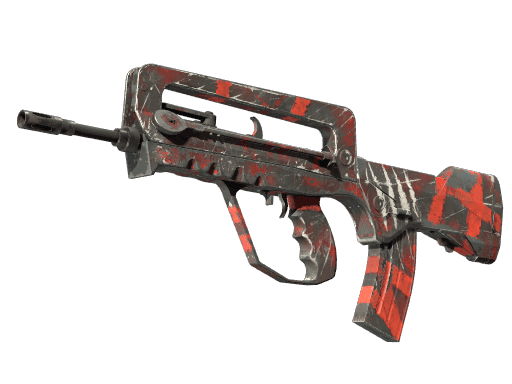 StatTrak™ FAMAS | Survivor Z (Well-Worn)