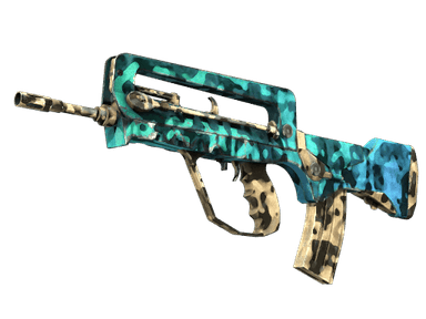 Souvenir FAMAS | Waters of Nephthys (Battle-Scarred)