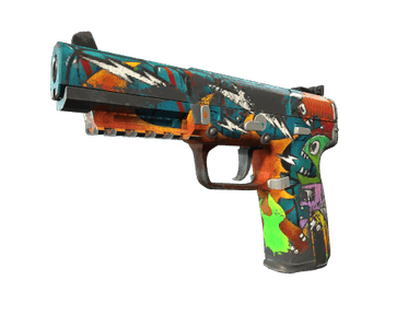 Five-SeveN | Angry Mob (Battle-Scarred)