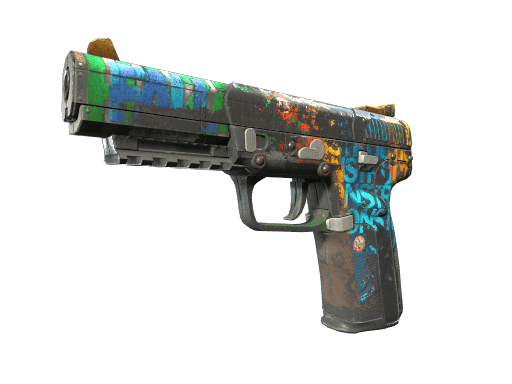 Souvenir Five-SeveN | Fall Hazard (Battle-Scarred)