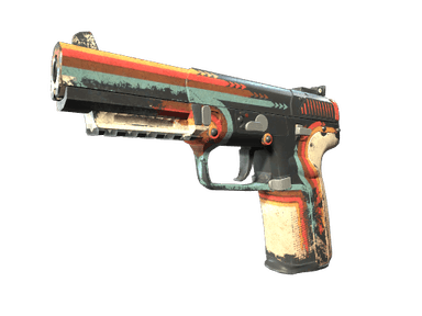 Five-SeveN | Retrobution (Battle-Scarred)