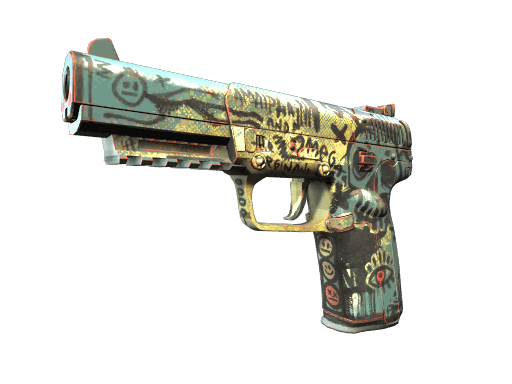 StatTrak™ Five-SeveN | Scrawl (Factory New)