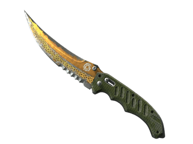 ★ StatTrak™ Flip Knife | Lore (Battle-Scarred)