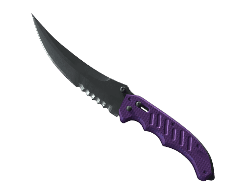 ★ StatTrak™ Flip Knife | Ultraviolet (Factory New)