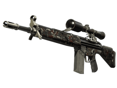 StatTrak™ G3SG1 | Digital Mesh (Battle-Scarred)