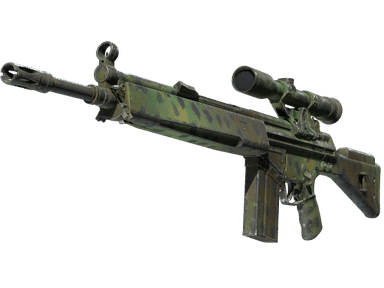 Souvenir G3SG1 | Jungle Dashed (Well-Worn)
