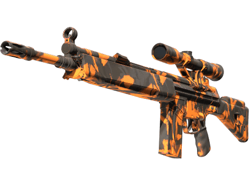 StatTrak™ G3SG1 | Orange Crash (Factory New)