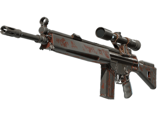 G3SG1 | Red Jasper (Battle-Scarred)