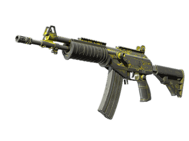 Galil AR | Acid Dart (Battle-Scarred)