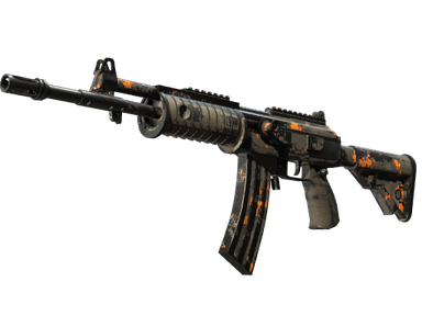 StatTrak™ Galil AR | Orange DDPAT (Battle-Scarred)