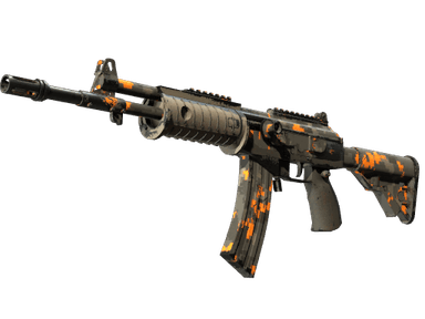 StatTrak™ Galil AR | Orange DDPAT (Well-Worn)