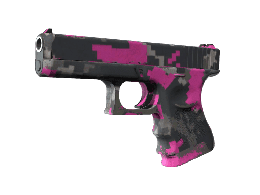 Glock-18 | Pink DDPAT (Well-Worn)
