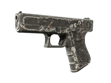 Souvenir Glock-18 | Red Tire (Well-Worn)