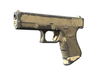Glock-18 | Sand Dune (Battle-Scarred)