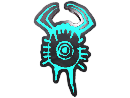 Headcrab Glyph Pin