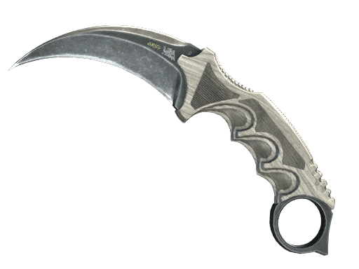 ★ StatTrak™ Karambit | Black Laminate (Factory New)