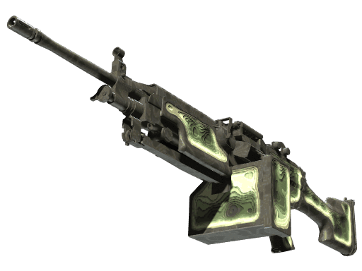 StatTrak™ M249 | Deep Relief (Minimal Wear)