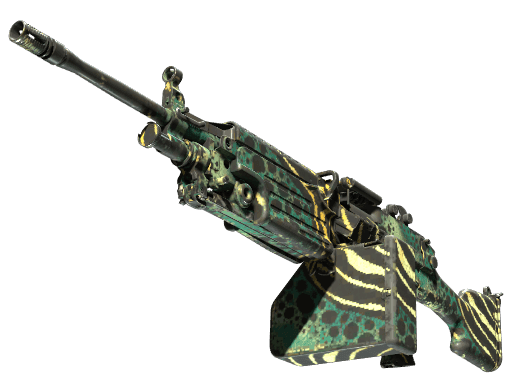 StatTrak™ M249 | Poison Dart (Well-Worn)