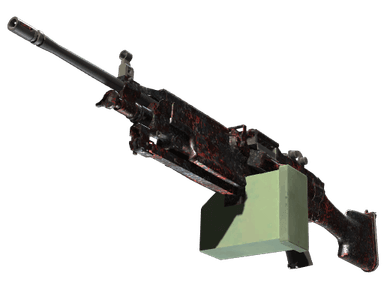 StatTrak™ M249 | Magma (Field-Tested)