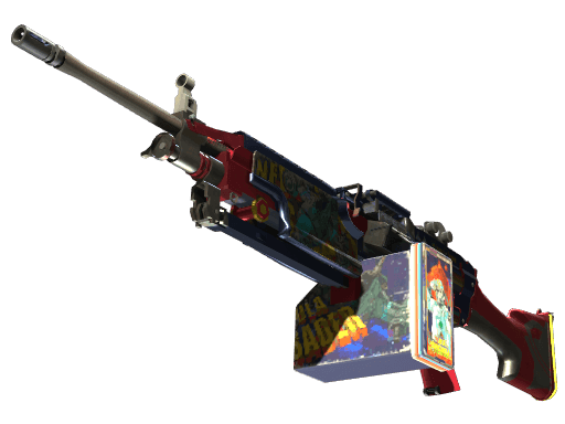 StatTrak™ M249 | Nebula Crusader (Factory New)