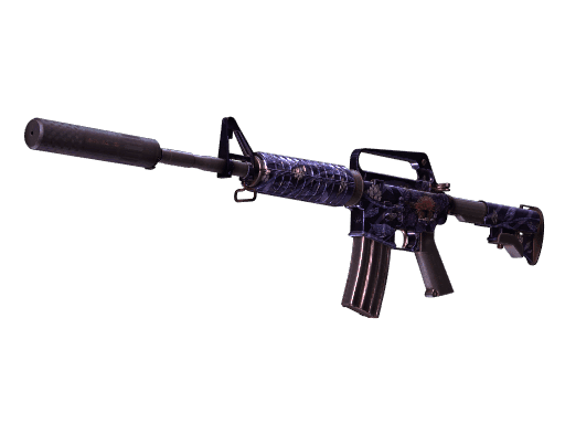 StatTrak™ M4A1-S | Black Lotus (Battle-Scarred)