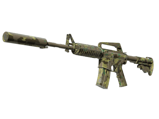 M4A1-S | Boreal Forest (Well-Worn)