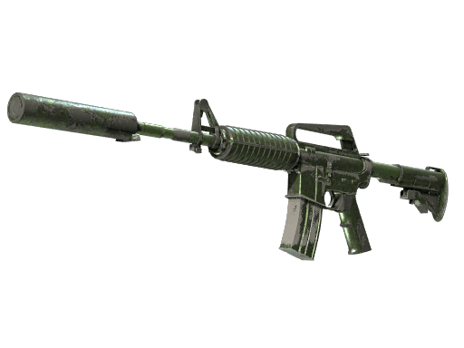 M4A1-S | Moss Quartz (Battle-Scarred)