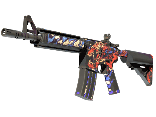 M4A4 | 龍王 (Dragon King) (Battle-Scarred)