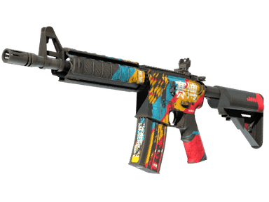 StatTrak™ M4A4 | Cyber Security (Battle-Scarred)