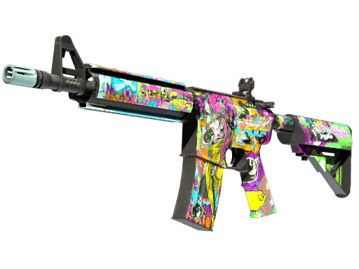 M4A4 | In Living Color (Minimal Wear)